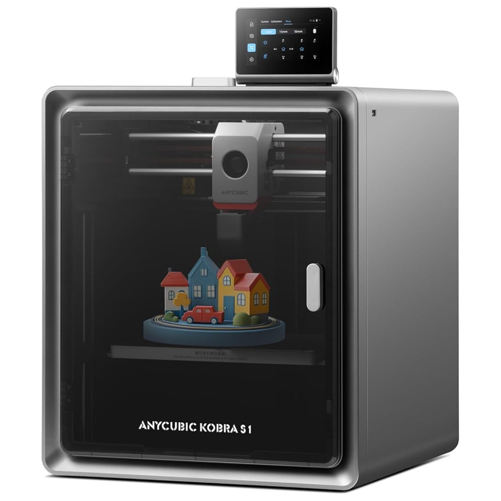 Anycubic Kobra S1 3D Printer - Dimension (L*W*H): 40 41 49 Centimeter (Cm)