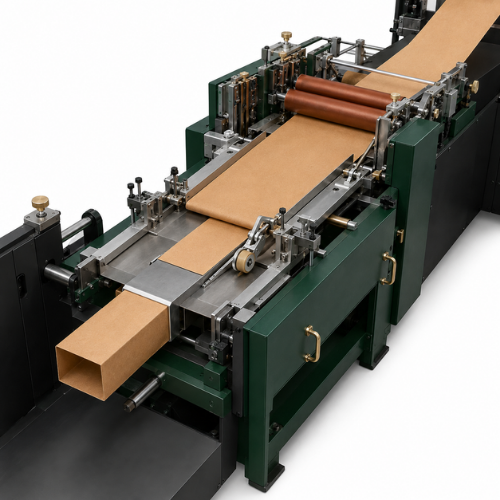 Rolling Feed Square Bottom Paper Cover Making Machine - Automatic Grade: Automatic
