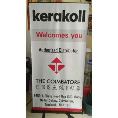 6 Feet Promotional Roll Up Standee
