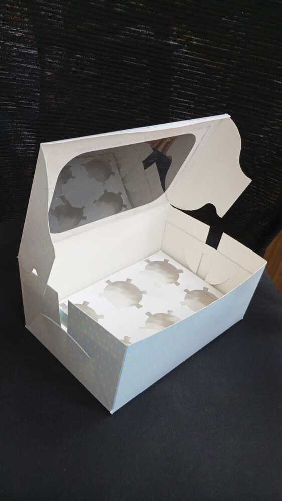 6 Cup Cake Box