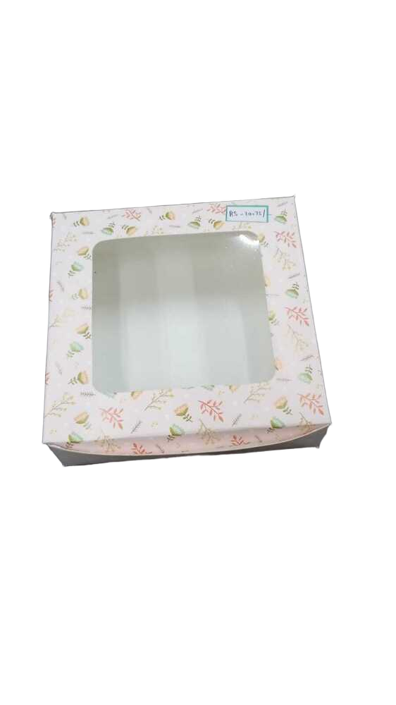 4 piece Brownie box