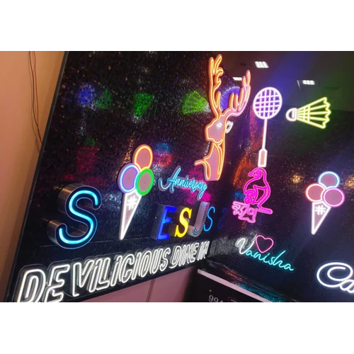Neon Sign Board Advertising Service