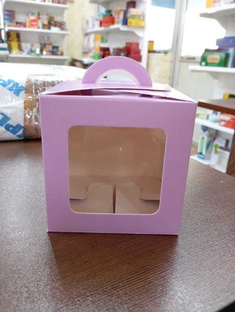 Single Cup Cake Box