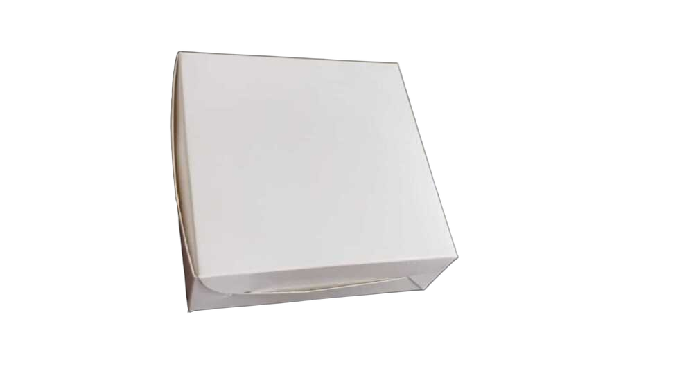 White Waffle Packaging Box