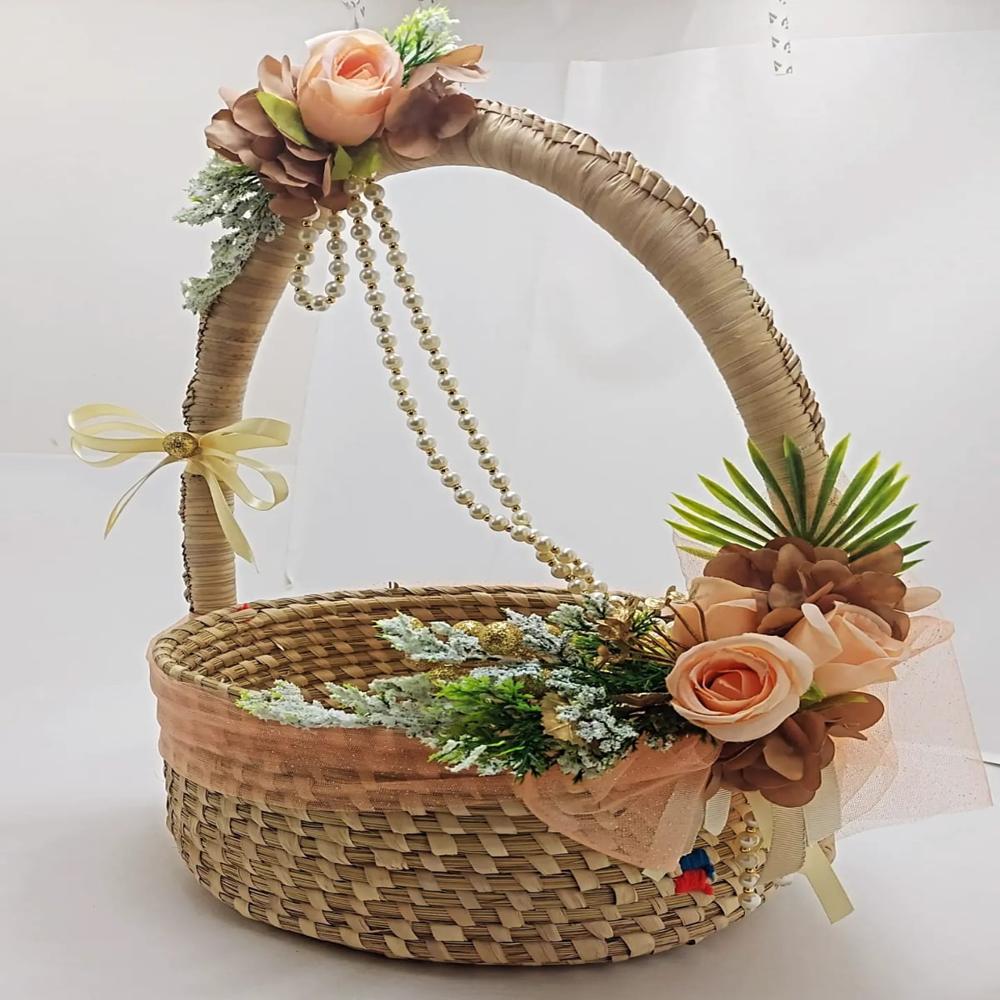Decorative Jute Basket