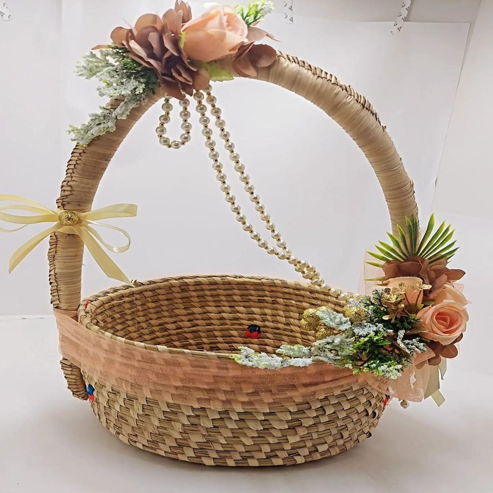 Decorative Jute Basket