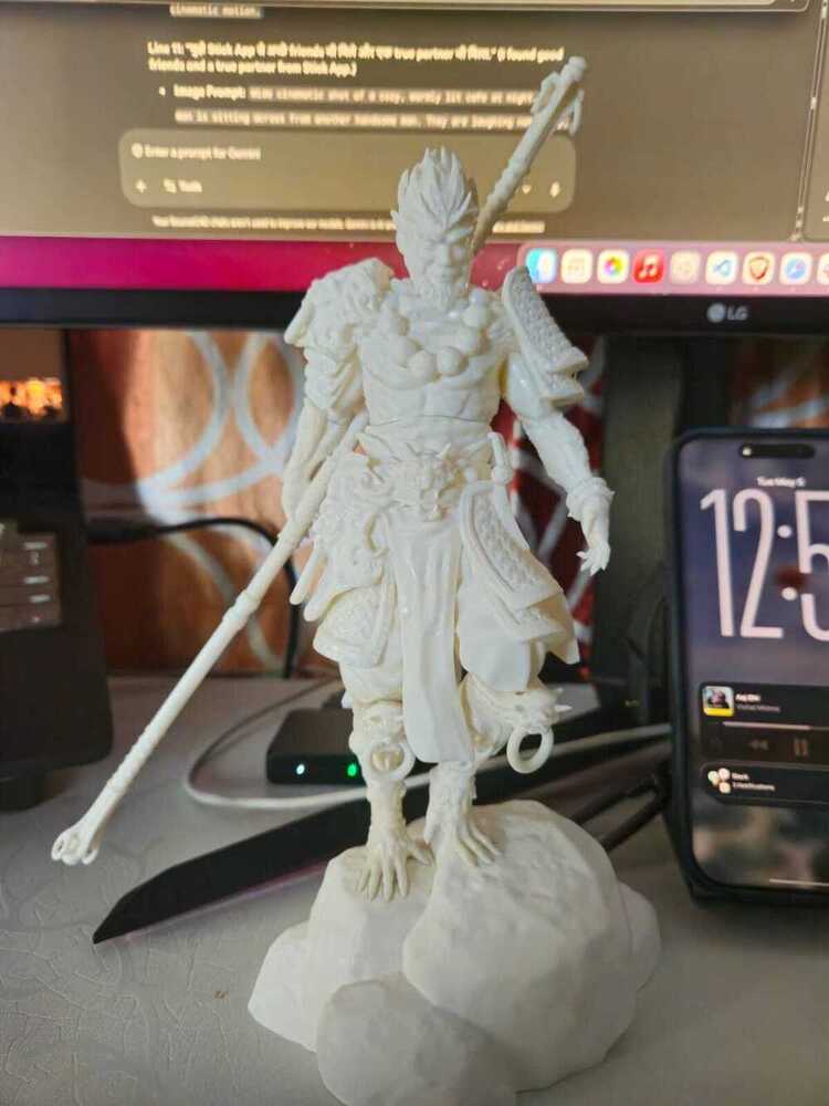 3D Printed Miniature Figure