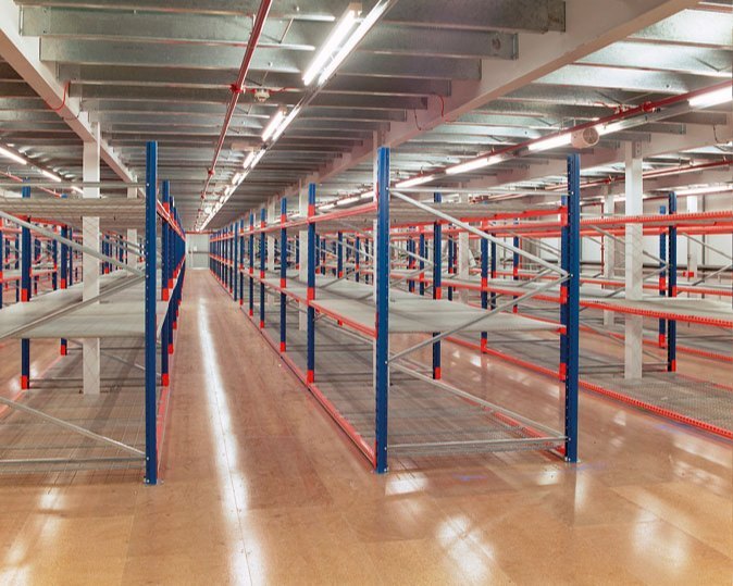 Rashmi Pallet Racks With Decking Panel