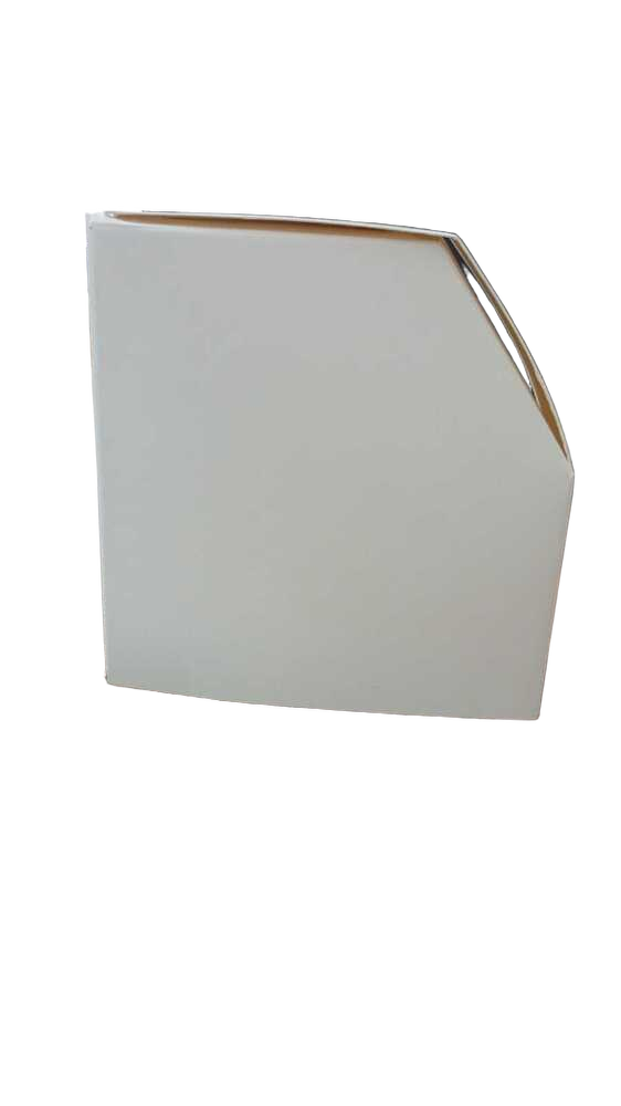 White Waffle Packaging Box