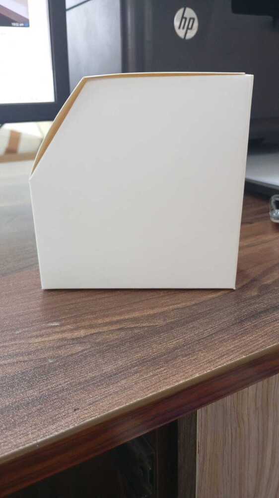 White Waffle Packaging Box
