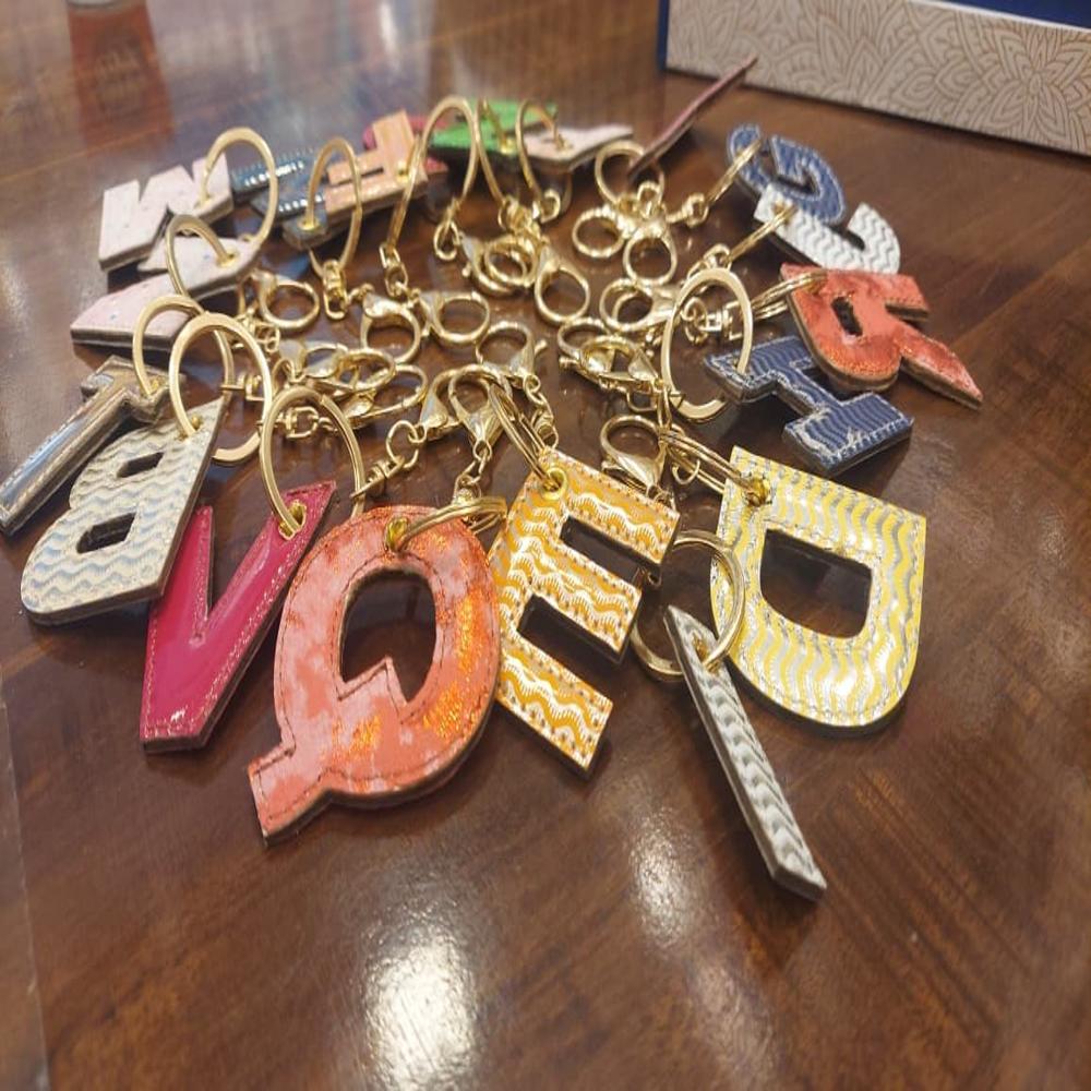 Letter Keychain