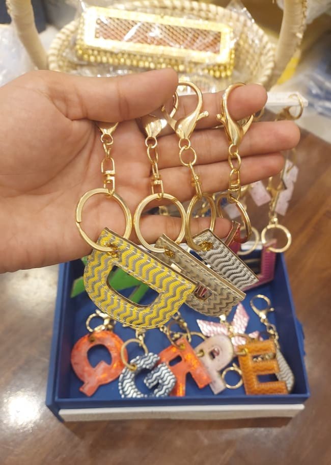 Letter Keychain