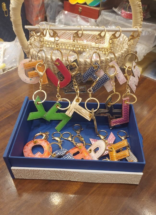 Letter Keychain
