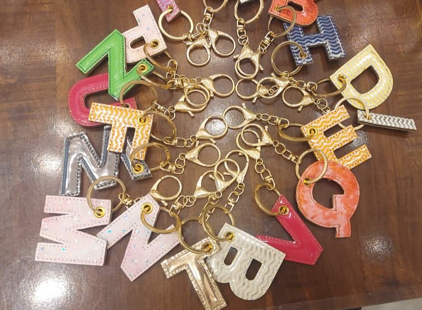 Letter Keychain