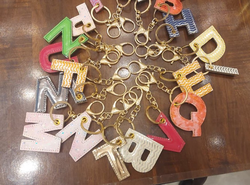 Letter Keychain