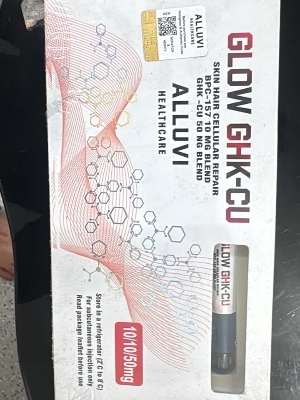 Alluvi Healthcare 70Mg Glow Ghk-Cu Peptide Injection Pen - Drug Type: Health Supplements