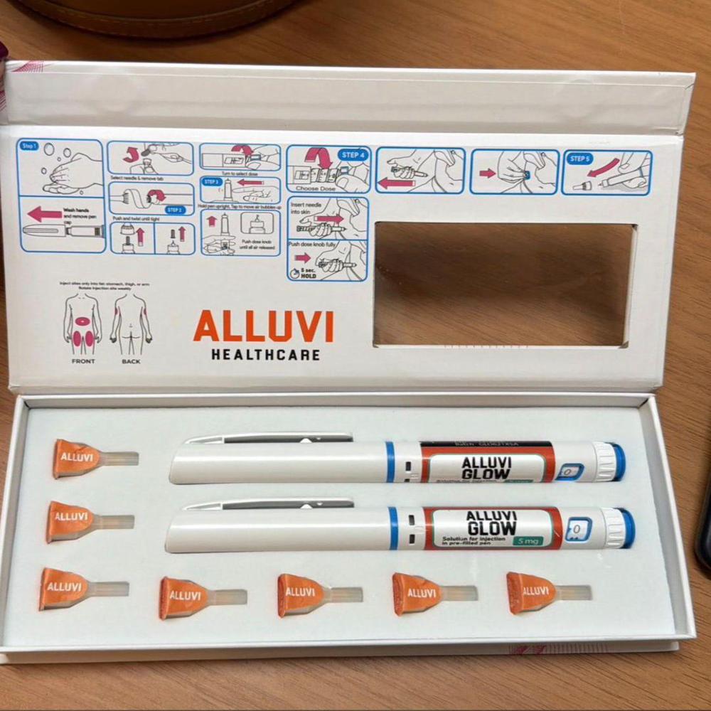 Alluvi Healthcare 70mg Glow Ghk-cu Peptide Injection Pen - Drug Type: Health Supplements at 3000.00 INR at Best Price in Chhindwara