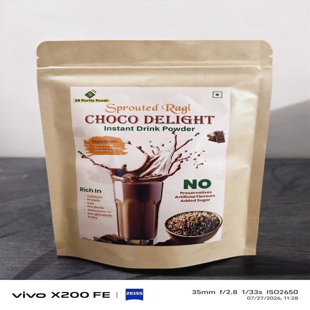 Sprouted choco delight powder