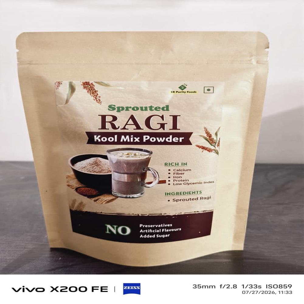 Sprouted ragi kool mix powder