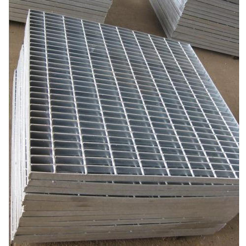 Galvanized Steel Gratings - Color: Sliver