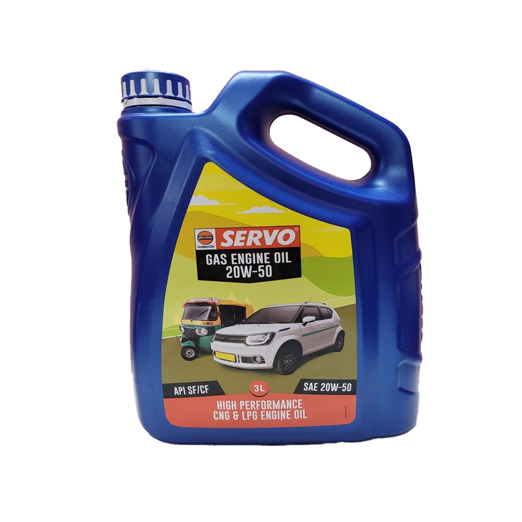 Servo Gas Engine Oil 3 Ltr