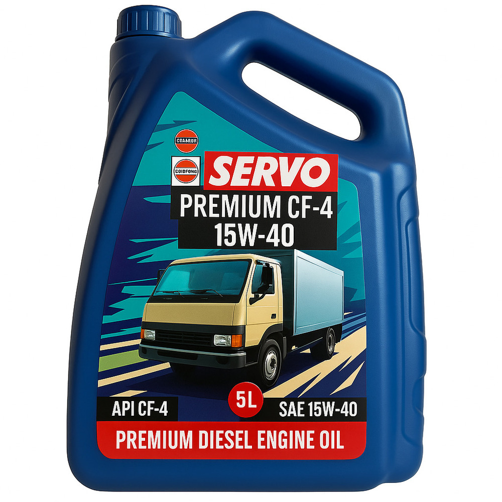 Servo CF-4 15W-40 Premium Diesel Engine Oil (5 LTR)