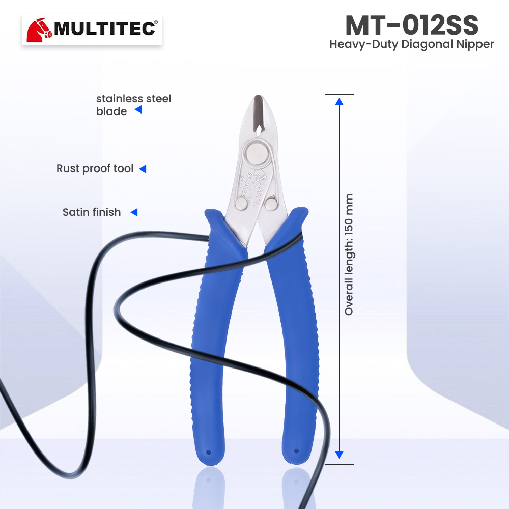 HEAVY DUTY DIAGONAL NIPPER 012SS