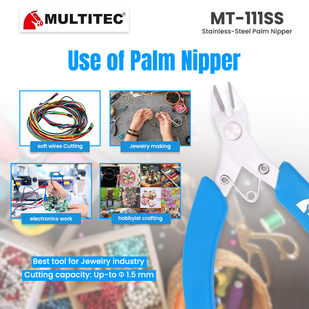  Stainless Steel Palm Nipper 111SS