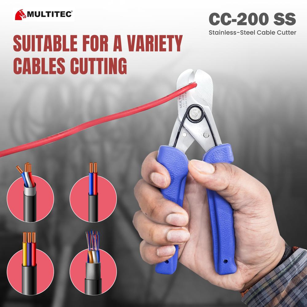  Stainless Steel Cable Cutter CC-200 SS