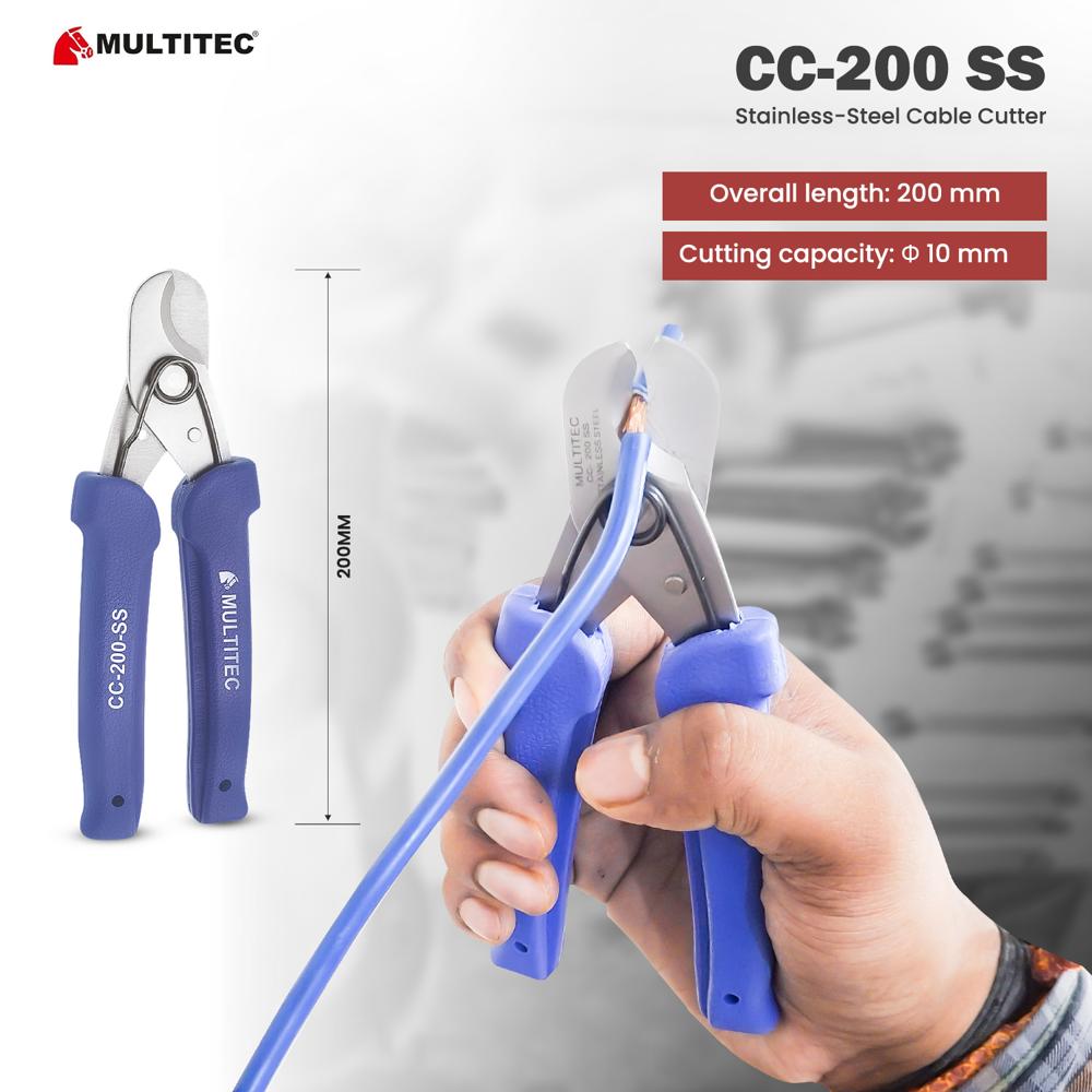  Stainless Steel Cable Cutter CC-200 SS