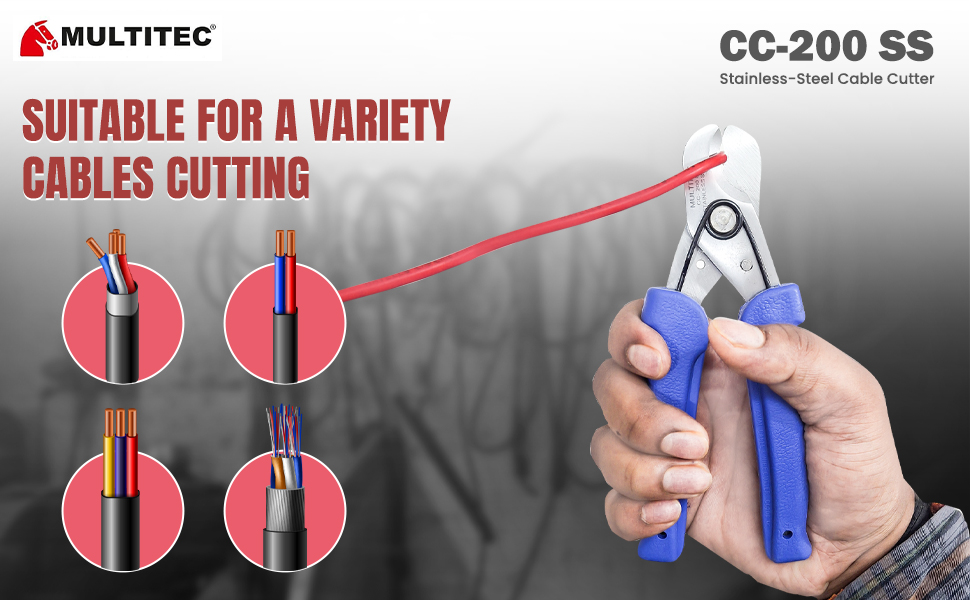  Stainless Steel Cable Cutter CC-200 SS