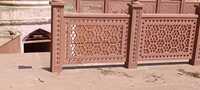 100 Sqft Red Sandstone Jali