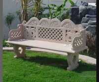 4x6 Ft Sandstone Bench
