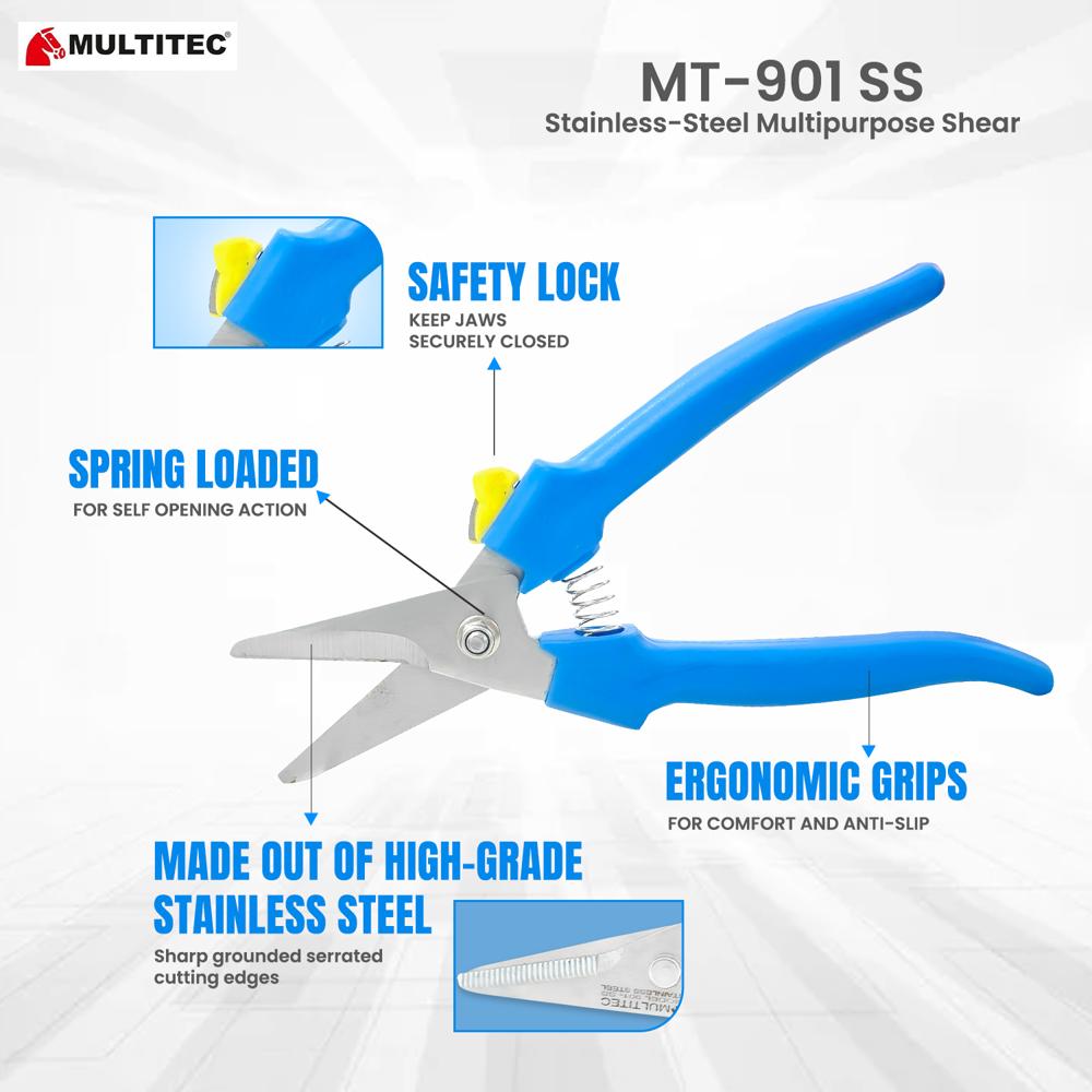   Stainless Steel Multipurpose Shears 901SS