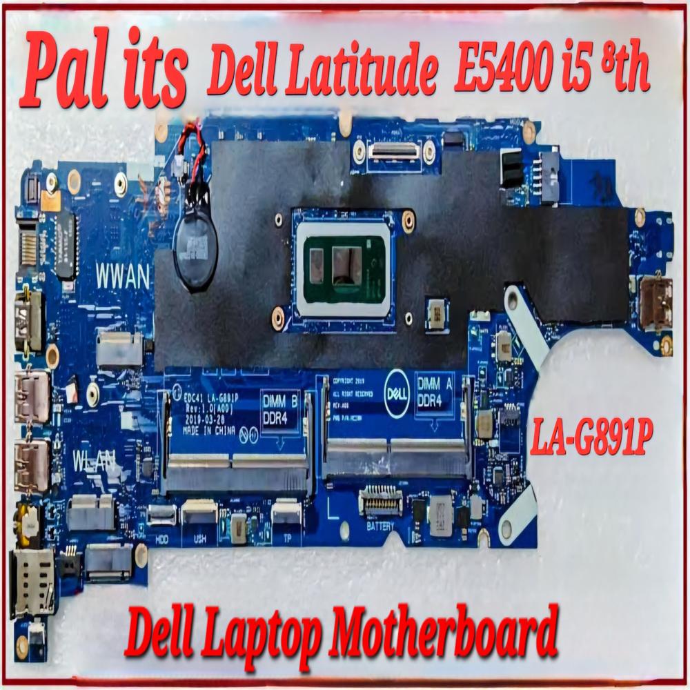 Dell Latitude 5400 La-G891P Laptop Motherboard - Application: Na