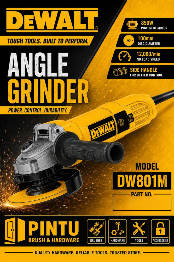 DW801M Dewalt Angle Grinder