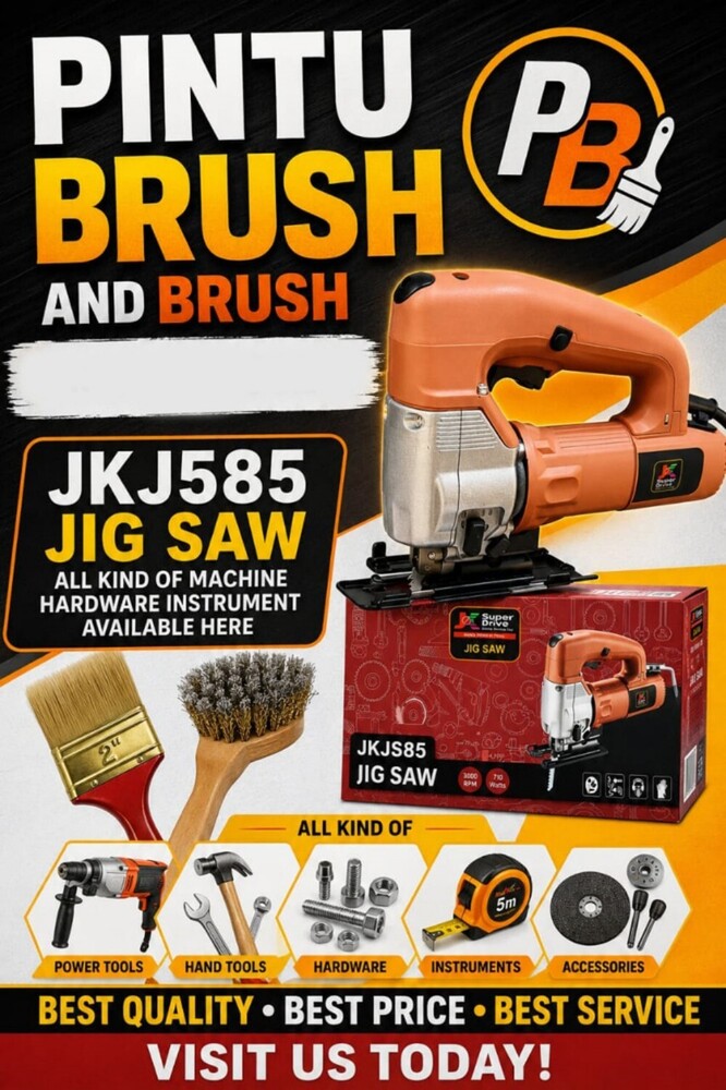 Jkj585 Variable Speed Jig Saw - Coating Type: Standard/Industrial Powder Coating