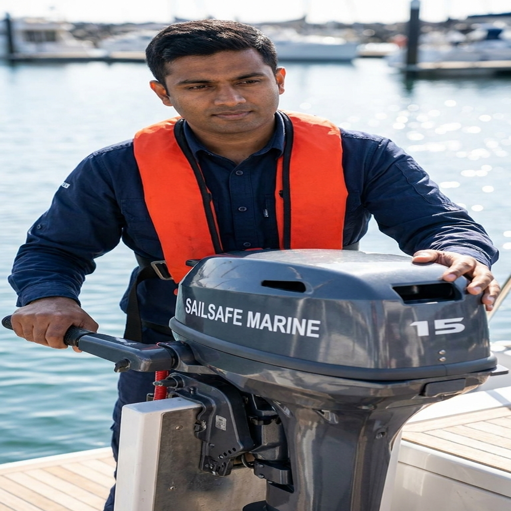 SSM 15HP Outboard Motor 2 Stroke