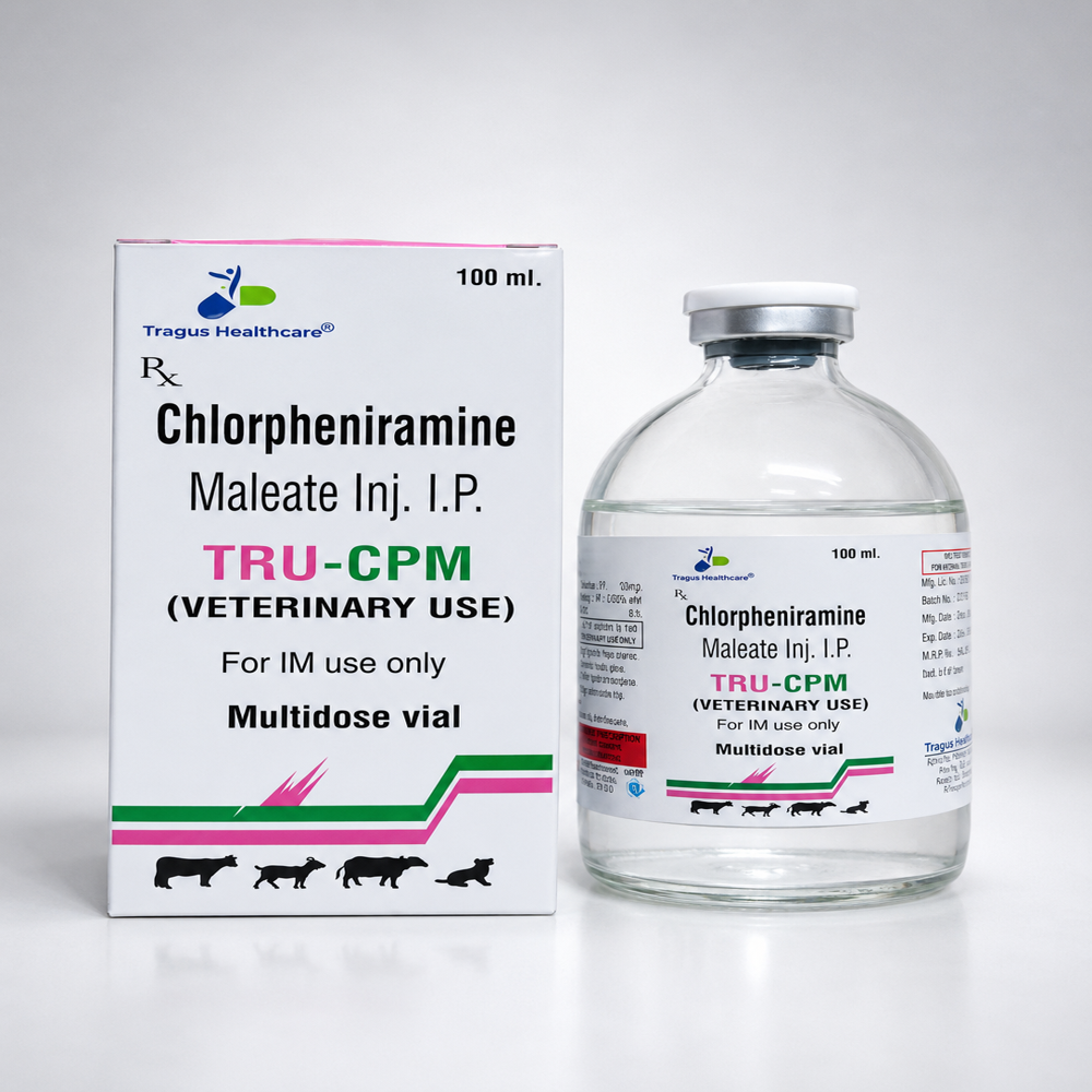 Chlorpheniramine Maleate Ip (10 Mg/ml)  / Tru-cpm - 100 Ml - Ingredients: Chemicals