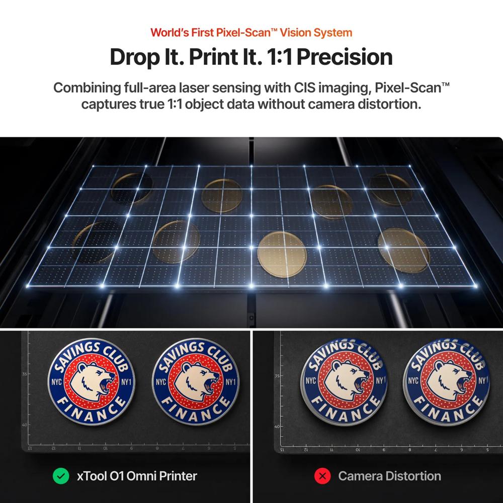 xTool O1 Omni Printer(Single UV Rotary Bundle)