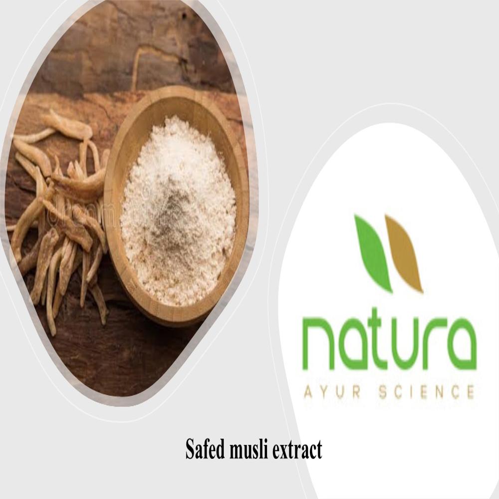 Safed Musli Extract 20% Gv - Color: Light Brown Colour