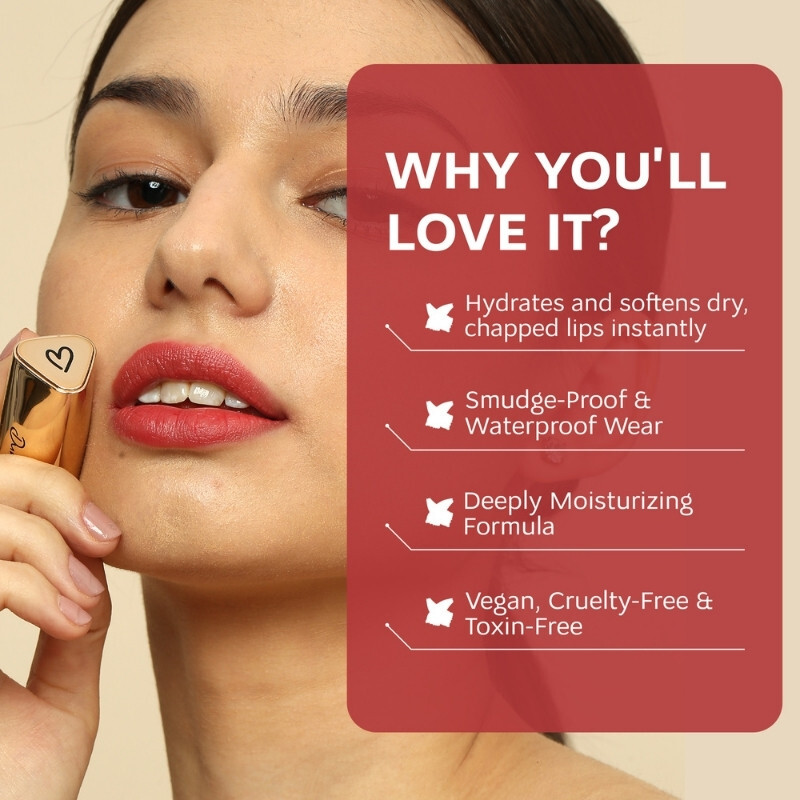 Dunamiss Satin Lipstick - Luxurious Color and Hydration for Stunning Lips