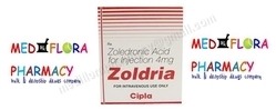 ज़ोल्ड्रिया ज़ोलेड्रोनिक एसिड सिप्ला