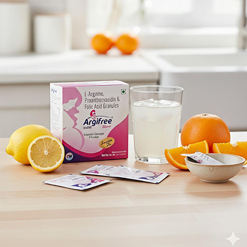 L Arginine Proanthocyanidin And Folic Acid Granules Sachet