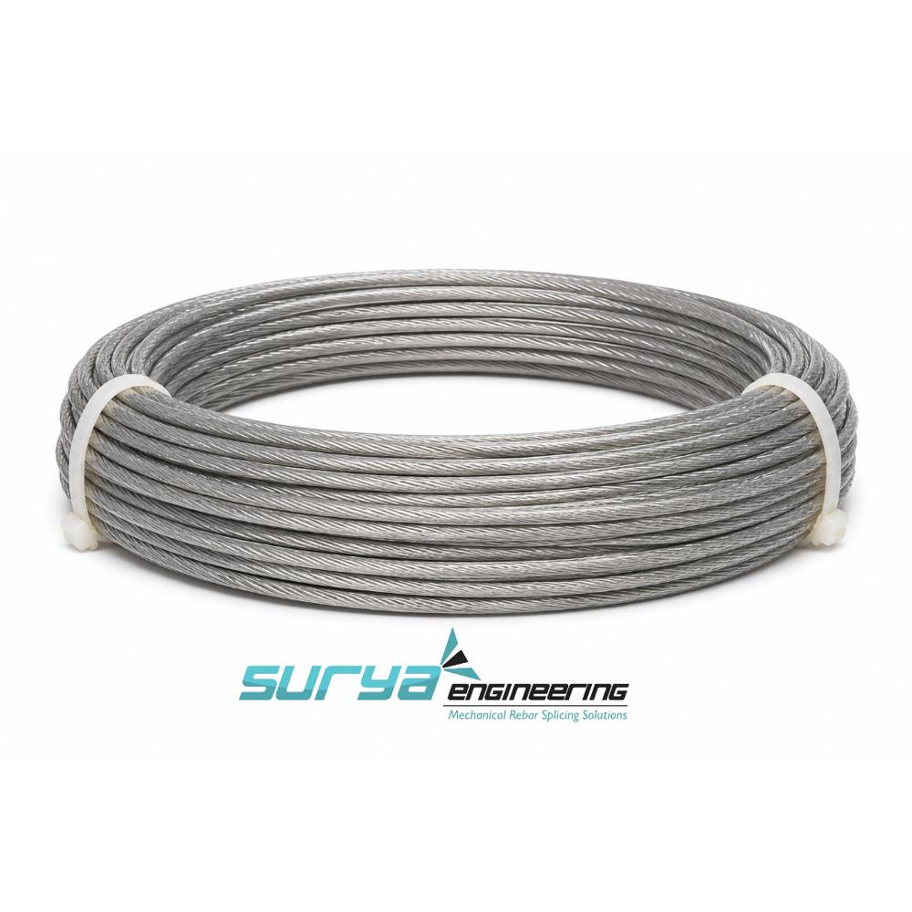 nylon coated SS wire for invisible grill