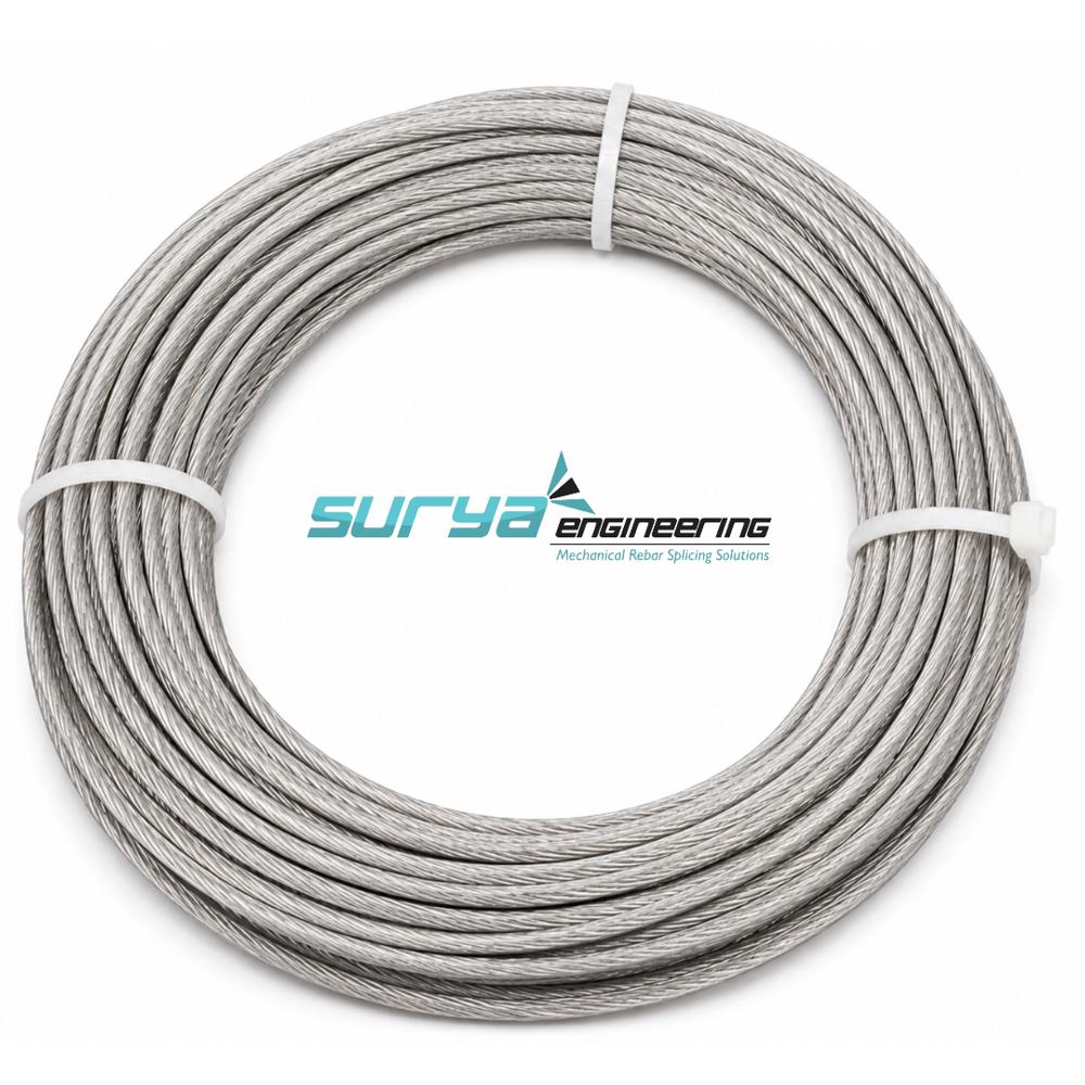 nylon coated SS wire for invisible grill