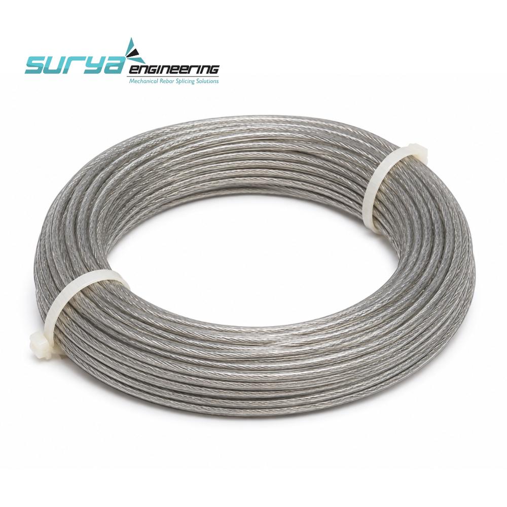 nylon coated SS wire for invisible grill