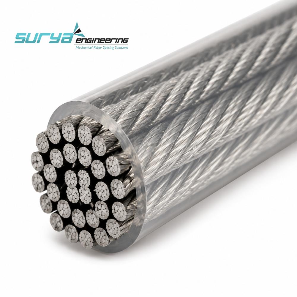 nylon coated SS wire for invisible grill
