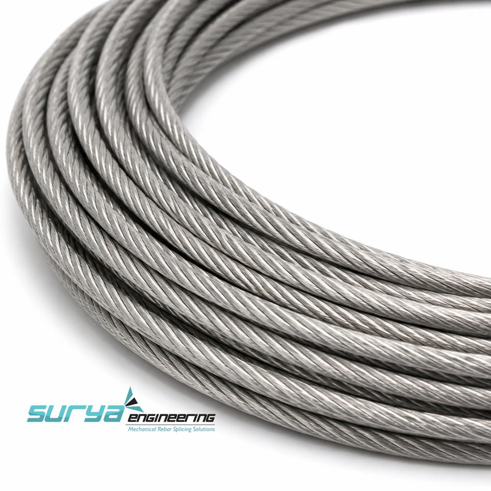 nylon coated SS wire for invisible grill