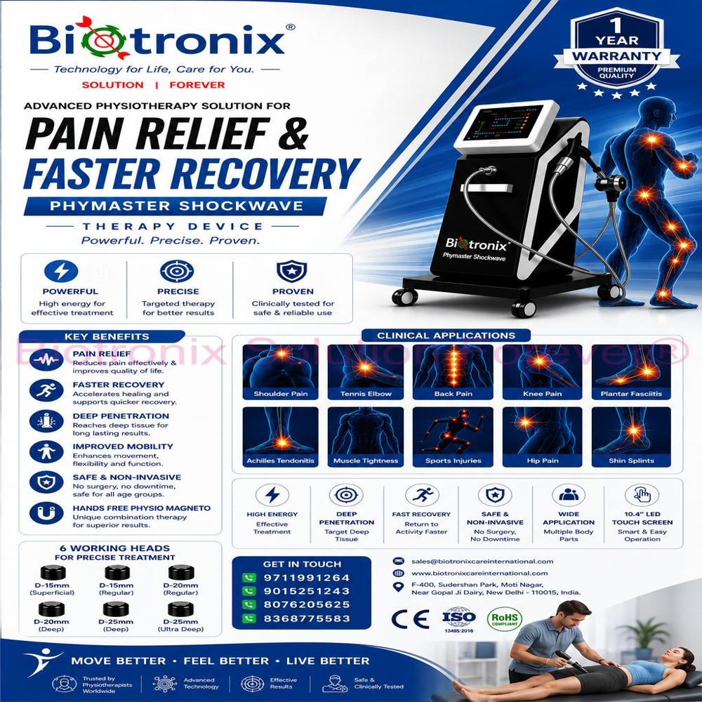 Advanced ESWT System for Musculoskeletal Rehabilitation